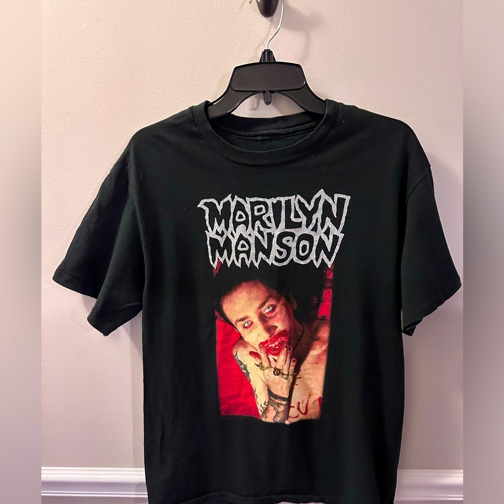 RARE Vintage Marilyn Manson God of F**k 1994 Tee